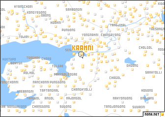 map of Kaam-ni