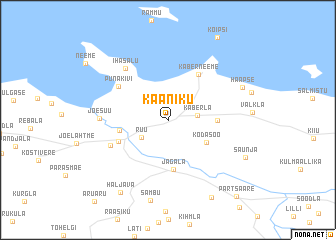 map of Kääniku