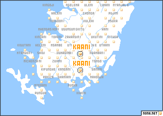 map of Kaani