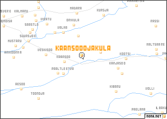 map of Kaansoo-Ojaküla