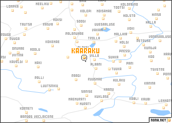 map of Kääraku