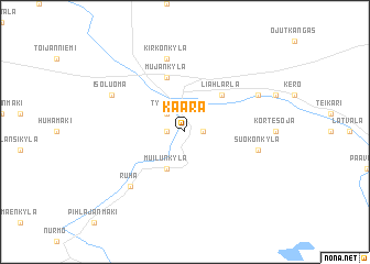 map of Kaara