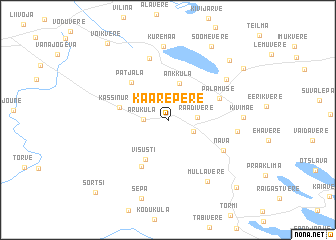 map of Kaarepere