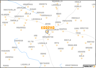 map of Kaarma