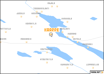 map of Kaarre