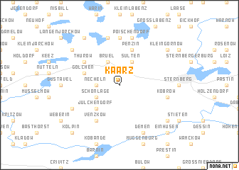 map of Kaarz