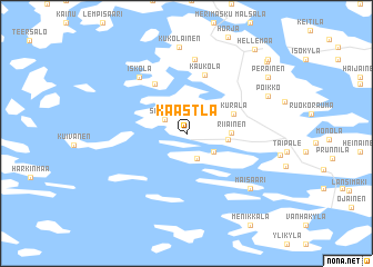 map of Kaastla