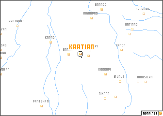 map of Kaatian