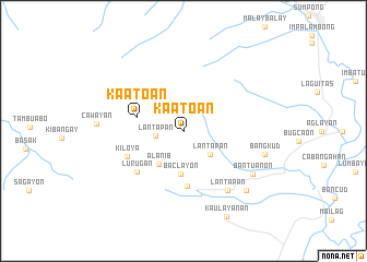 map of Kaatoan