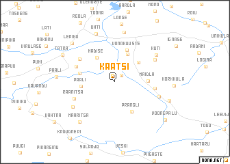 map of Kaatsi