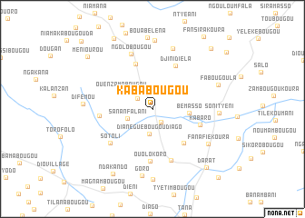 map of Kababougou