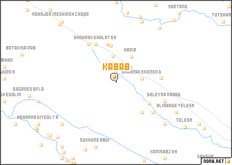 map of Kabāb