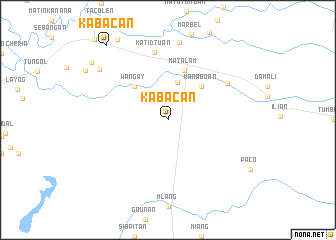 map of Kabacan