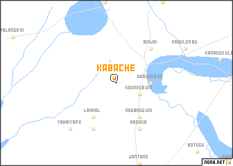 map of Kabache