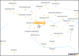 map of Kabadiè