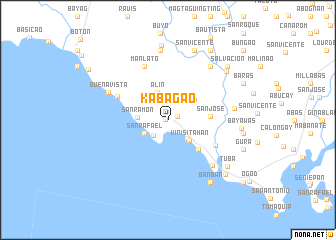 map of Kabagao