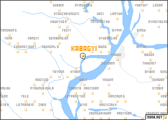 map of Kabagyi