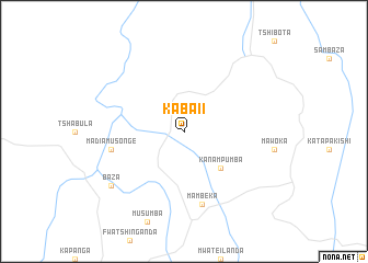 map of Kabaii
