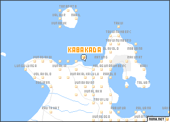 map of Kabakada