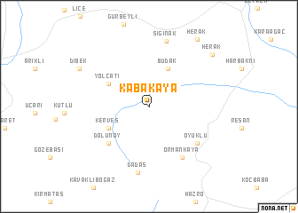 map of Kabakaya