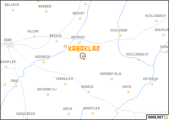 map of Kabaklar