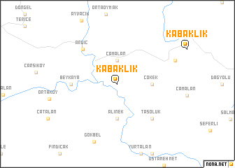 map of Kabaklık