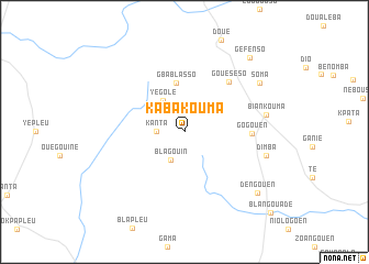 map of Kabakouma