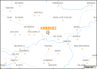 map of Kabakoz