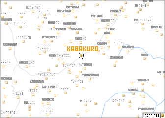 map of Kabakuro
