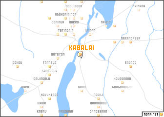 map of Kabalaï