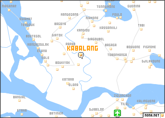 map of Kabalang