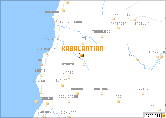 map of Kabalantian