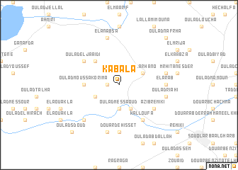 map of Kabala