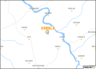 map of Kabala