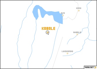 map of Kabale