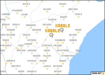 map of Kabale