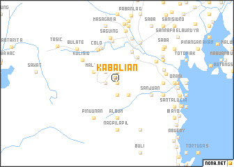 map of Kabalian