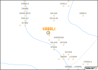 map of Kabali