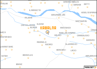 map of Kabalna