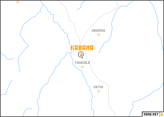 map of Kabama