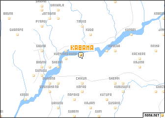 map of Kabama