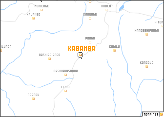 map of Kabamba