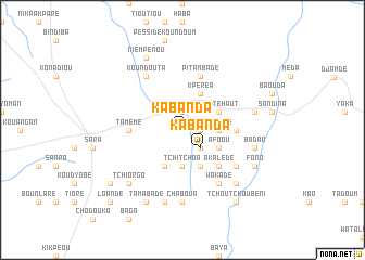 map of Kabanda