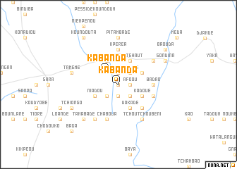 map of Kabanda