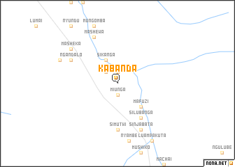 map of Kabanda