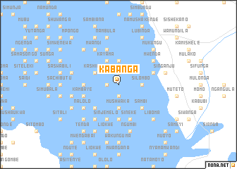 map of Kabanga