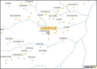 map of Kabanga