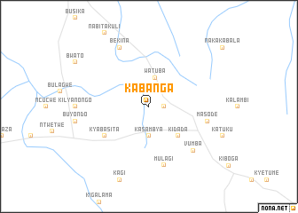 map of Kabanga