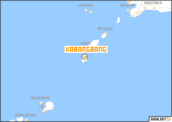 map of Kabangbang