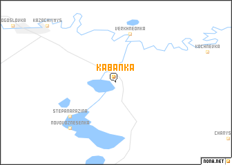 map of Kabanka